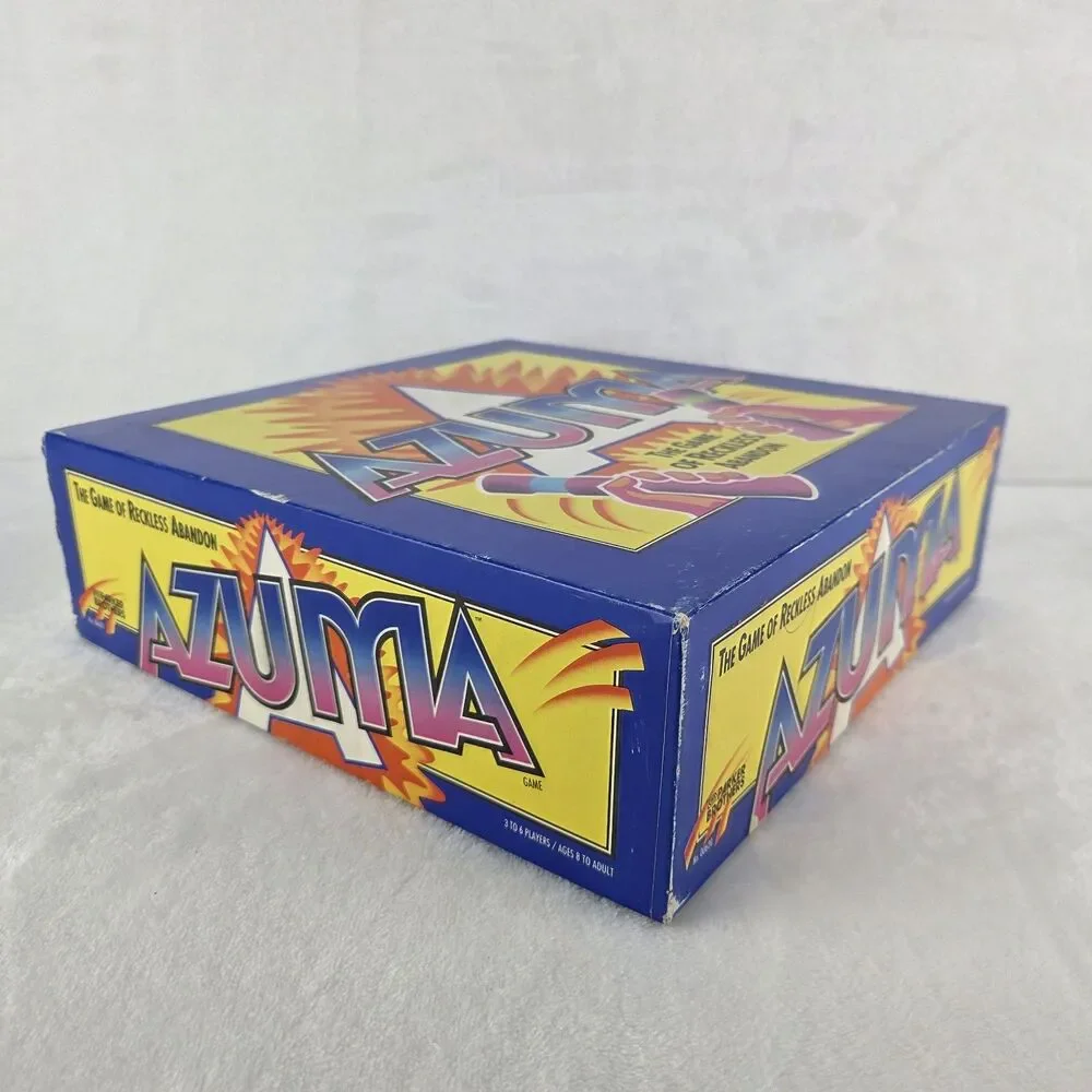 Vintage 1992 Azuma Board Game Parker Brothers Complete Family Party Game
